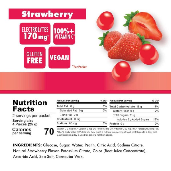 Bonk Breaker Strawberry Energy Chews - 50g Carousel 3