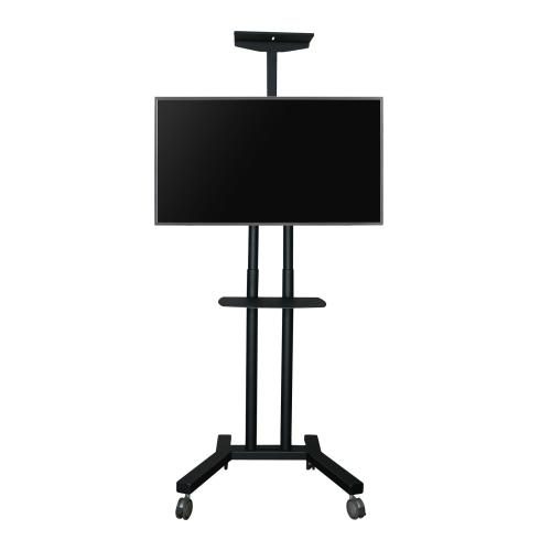 Koford SAV106A 30"-65" TV Mobile Cart Trolley - Front Tray & Camera Shelf - VESA Carousel 1