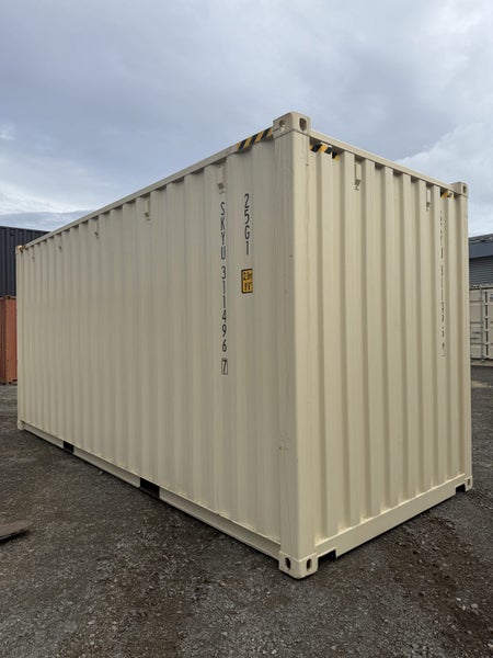 20ft New Build High Cube Shipping Container Beige Carousel 2