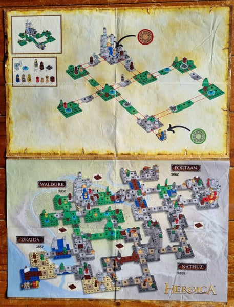 LEGO Heroica 3858 Waldurk Game Carousel 5