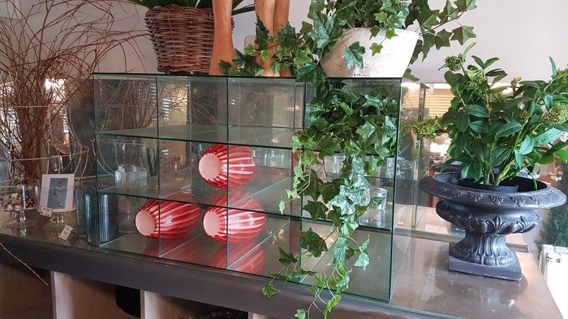 Glass shelf cabinet Carousel 3