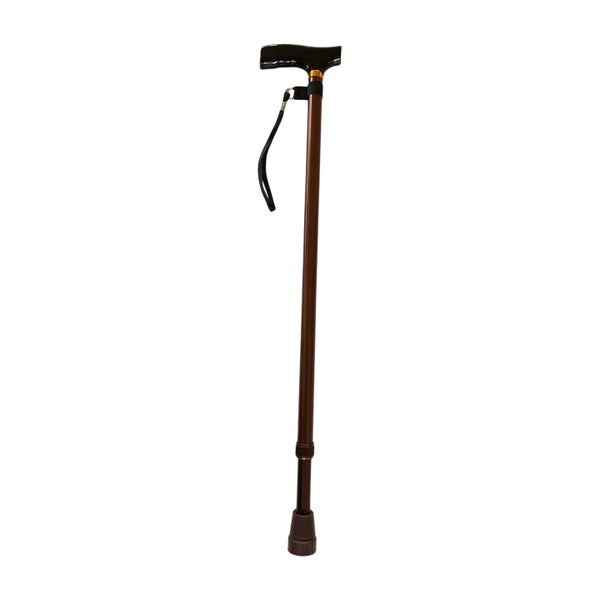 T Handle Walking Stick - Bronze Lightweight Cane Carousel 2