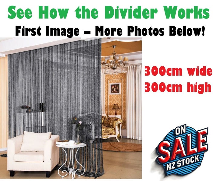 Door Curtain Divider 3M x 3M Carousel 1
