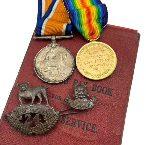 New Zealand WW1 Medal Group 44614 Pte P. P. Whitfield NZEF K.I.A with Papers. Carousel 2