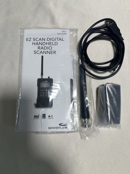Whistler TRX-1E Digital Radio Scanner, preprogrammed with most NZ database Carousel 13