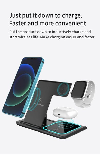 3 in 1 Wireless Charger for iPhone Fast Charging Dock Station62863233305602113