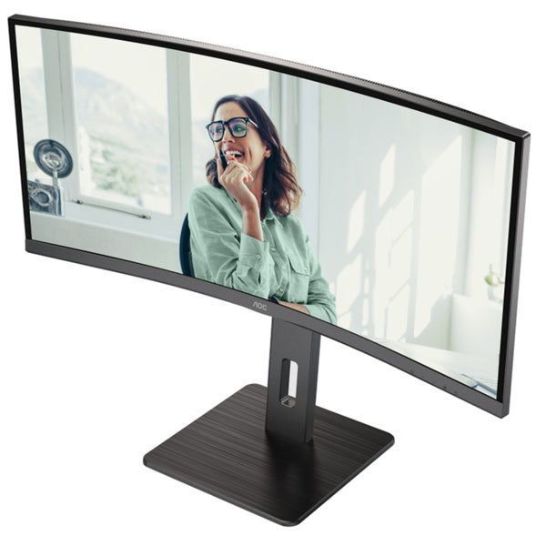AOC CU34P3CV 34" WQHD USB-C Ultrawide Curved Business Monitor with Internal Carousel 2