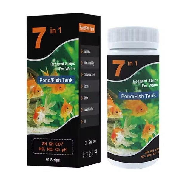 Aquarium Water Quality Test Strips (7 Parameters) Carousel 1