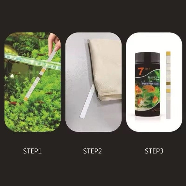 Aquarium Water Quality Test Strips (7 Parameters) Carousel 5