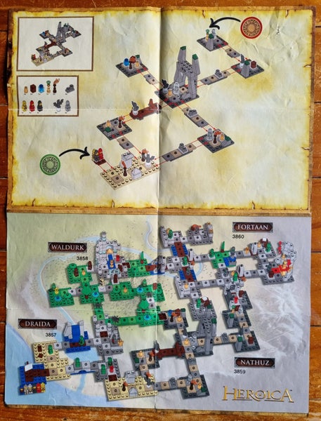 LEGO Heroica 3858 Nathuz Game Carousel 5