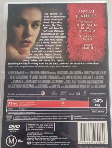 DVD- The Darkness R13 Carousel 2