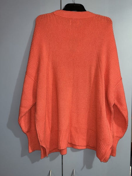 Orange knit style sweater Carousel 3