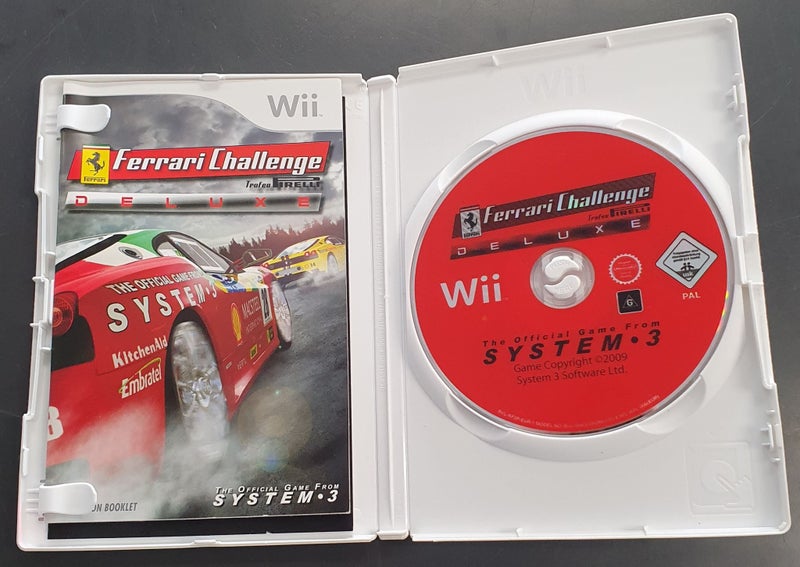 Ferrari Challenge Nintendo Wii Game Carousel 2