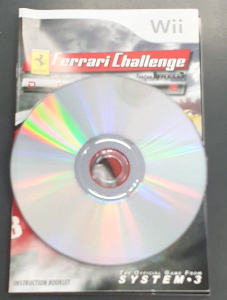 Ferrari Challenge Nintendo Wii Game Carousel 4