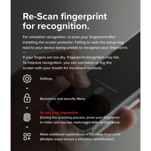 Galaxy S25 Screen Protector Easy Slide Privacy Tempered Glass 2 pack Carousel 20