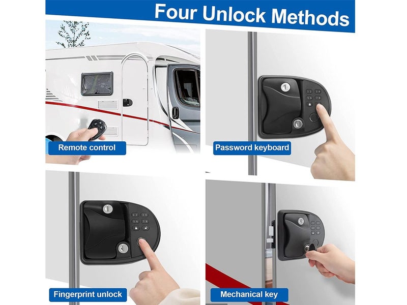 RV Entry Door Lock Latch Deadbolt Camper Trailer (Over Stocked) Carousel 2