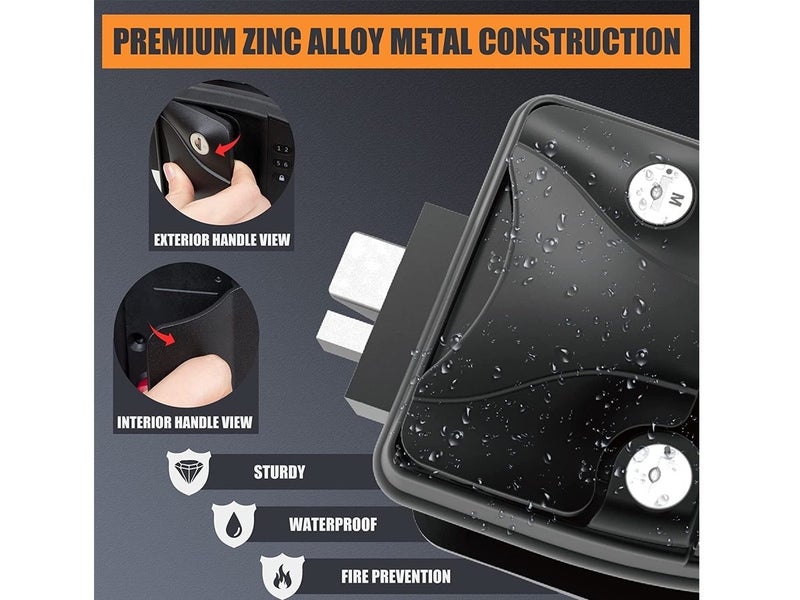 RV Entry Door Lock Latch Deadbolt Camper Trailer (Over Stocked) Carousel 10