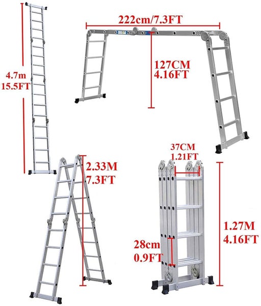 New Telescopic ladder Afterpay Carousel 10