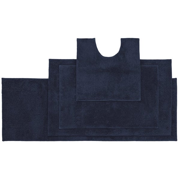Microplush Giant Bath Mat 60 x 100cm Navy- Bambury Carousel 2
