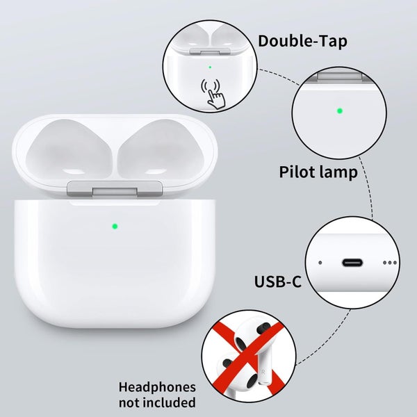 Replacement Wireless Charging Case for AirPods 4 - (NZ Clearance) Carousel 6