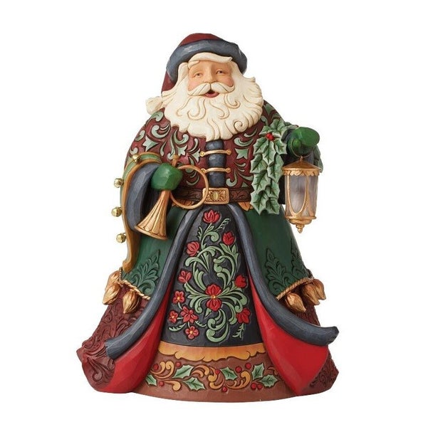 Jim Shore Heartwood Creek - Santa with Lantern Collectors Edition Carousel 1