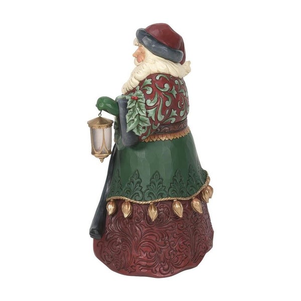 Jim Shore Heartwood Creek - Santa with Lantern Collectors Edition Carousel 2