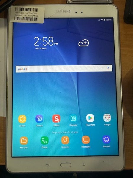 Samsung Galaxy Tab 10 inch White Wifi & Cellular LTE 4G 16GB 5MP Camera 2GB Ram Carousel 1