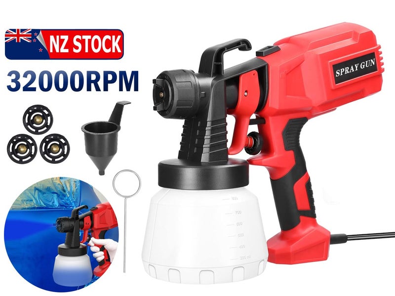 Electric Paint Spray Gun Set Carousel 1