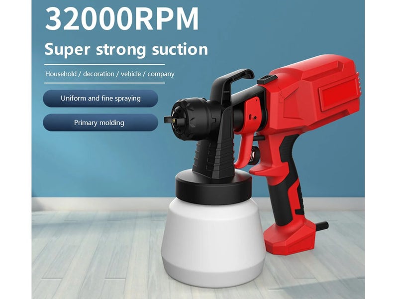 Electric Paint Spray Gun Set Carousel 2