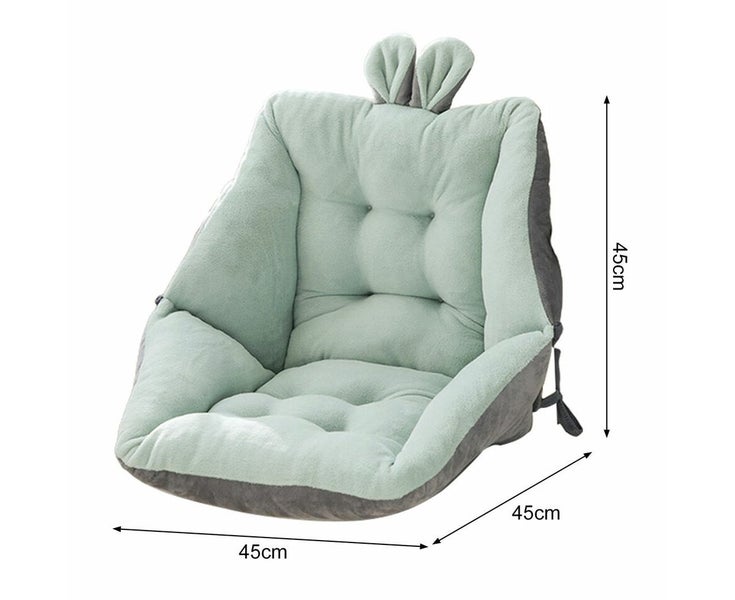 Floor Chair Pillow Dining Pad Ultra-thick Cartoon Short Plush Seat Cushion Carousel 4
