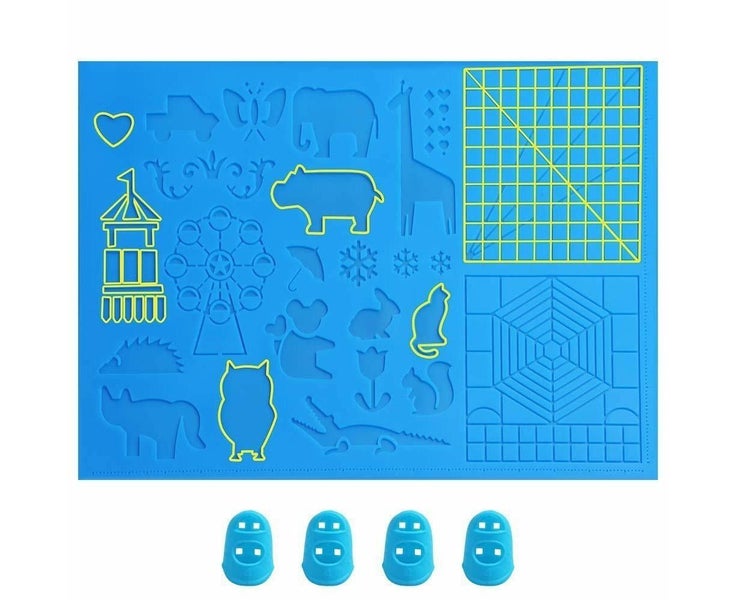 Flexible 3D Pen Mat Heat-Resistant Silicone Pad Accessories 3D Printing Mat Carousel 1