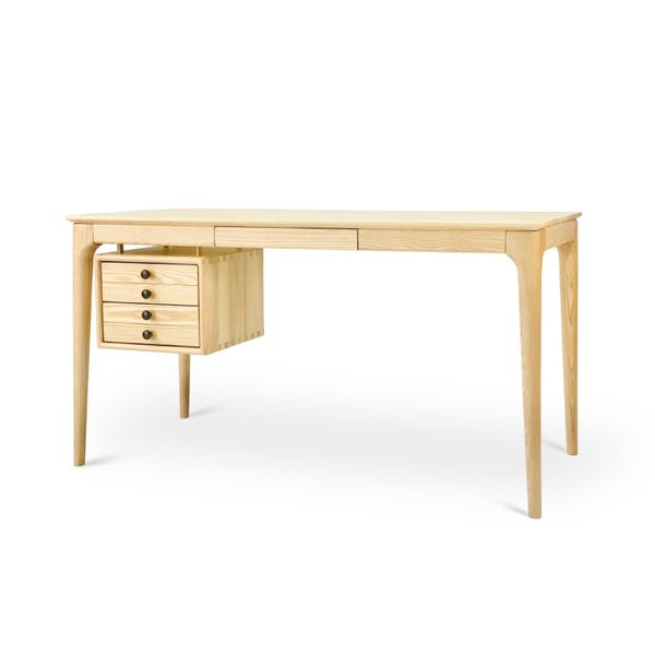 Whitman Writing Desk - Natural Carousel 1