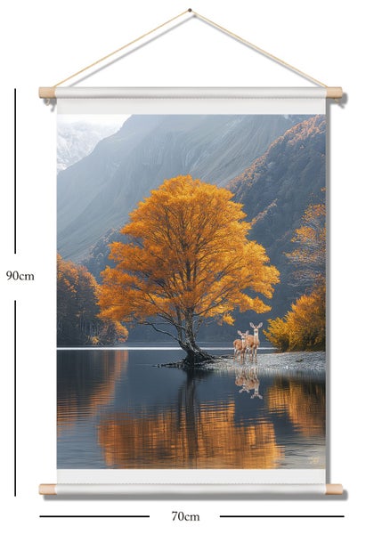 New Zealand Landscape Art Canvas Print Wall Art Carousel 1