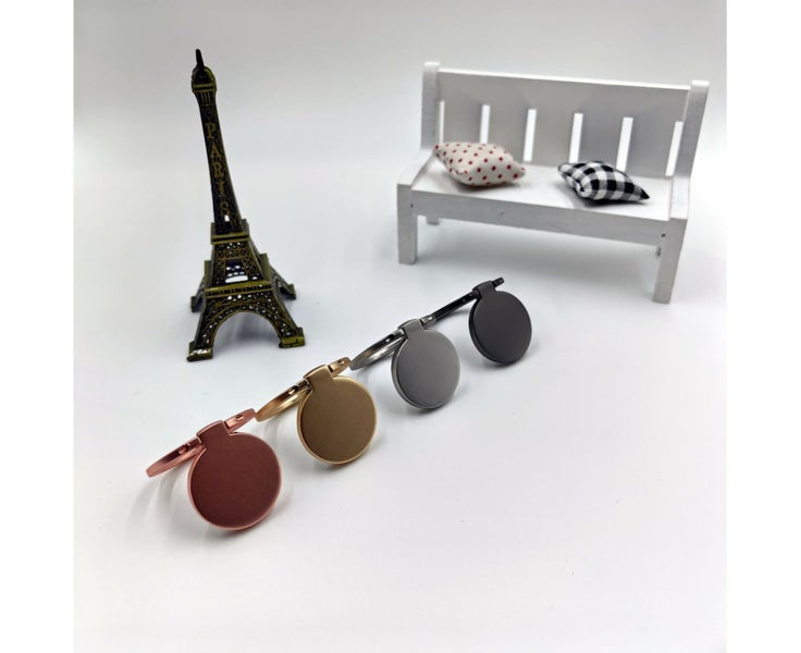 Creative mobile phone holder round ring buckle metal ring holder round ultr Carousel 2