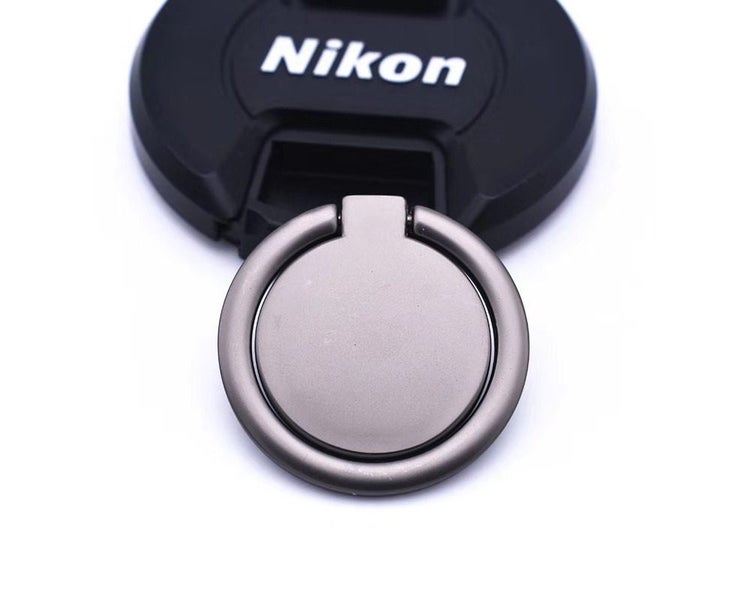 Creative mobile phone holder round ring buckle metal ring holder round ultr Carousel 5