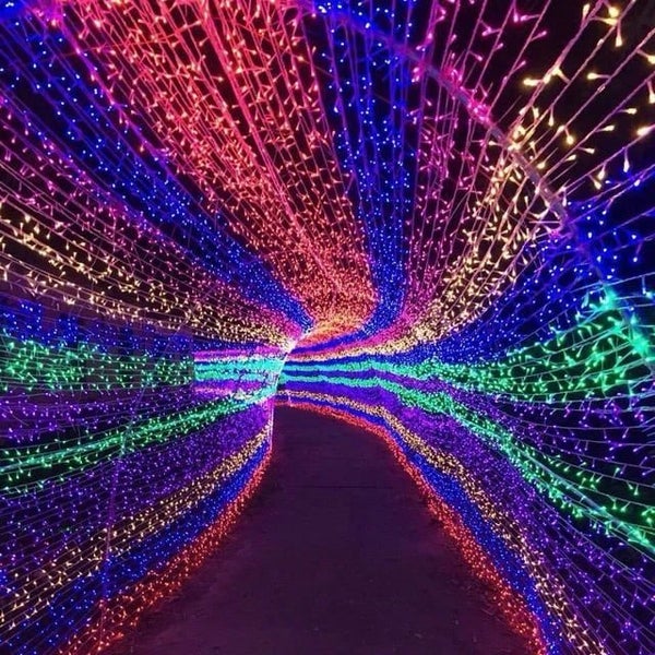 Fairy String Lights - 50m -LED - 8 Different Colours - New Years/Weddings/Party Carousel 14