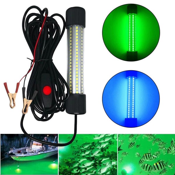 1300LM 12V Underwater Fishing Light LED Stick Fish Attract Lamp Squid Prawn Carousel 1