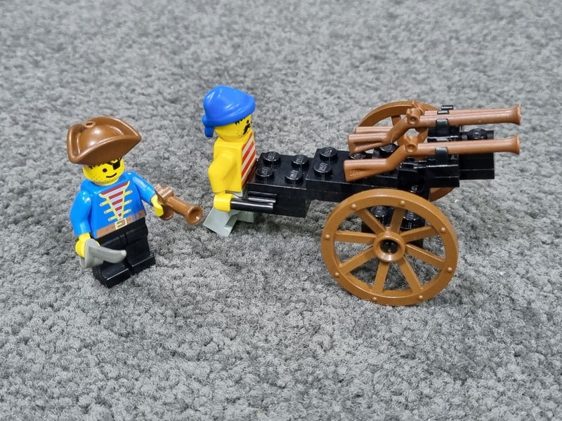 1970 Vintage Lego Pirates Gun Cart Carousel 2