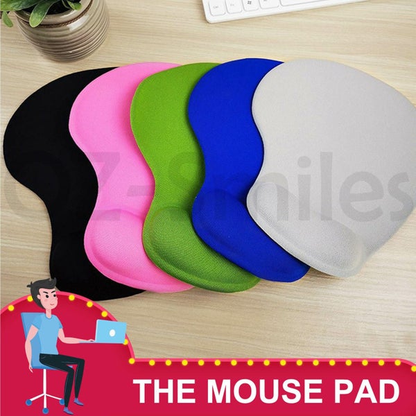 Comfort Wrist Gel Soft Rest Support Mat Mouse Mice Pad Gaming PC Laptop Computer Carousel 1