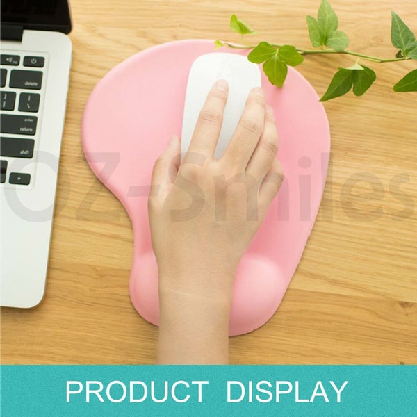 Comfort Wrist Gel Soft Rest Support Mat Mouse Mice Pad Gaming PC Laptop Computer Carousel 2