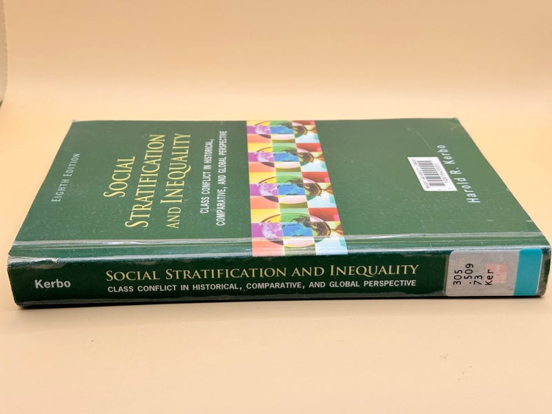 Social Stratification and Inequality: Class Conflict in Historical, Comparati... Carousel 2