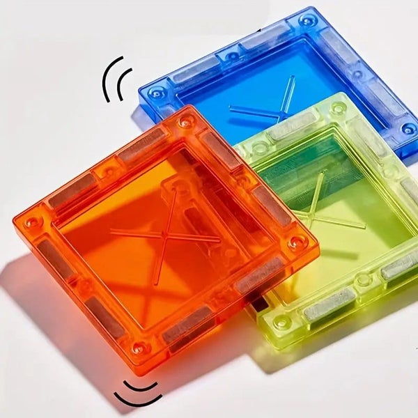 73pc Magnetic Block Set Carousel 4