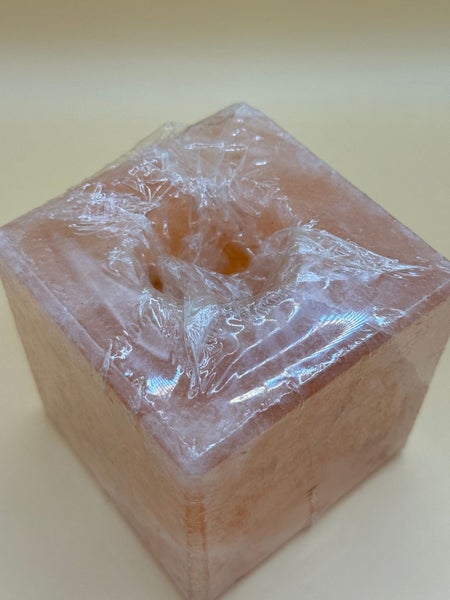 Salt Tea Light Cube Carousel 2