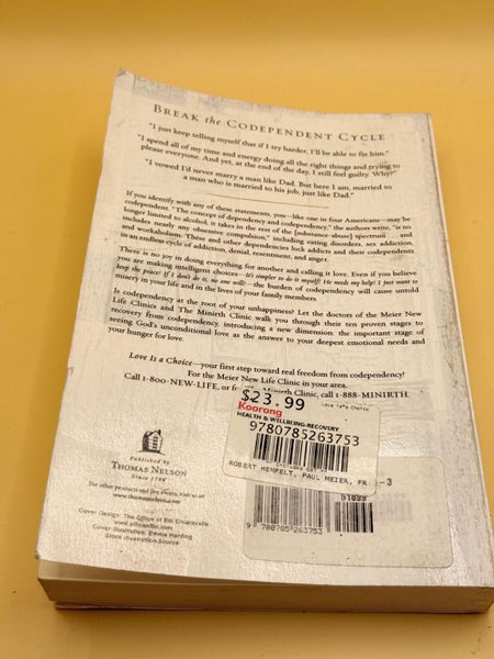 Love Is a Choice: The Definitive Book on Letting Go of Unhealthy Relationships Carousel 2