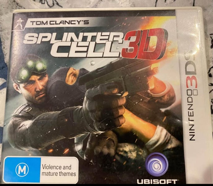 Nintendo 3DS Game. Tom Clancy's Splinter Cell Carousel 1