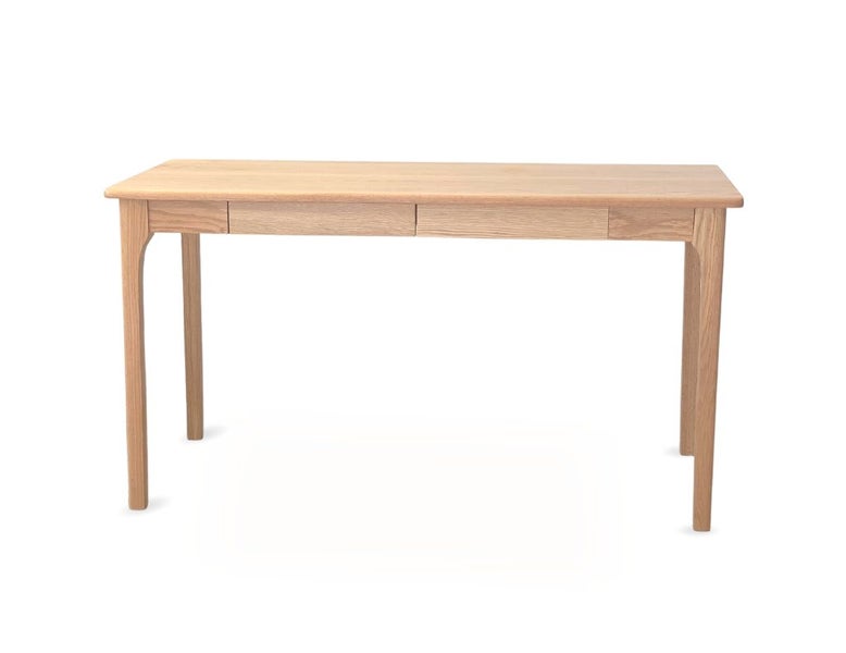 Genji 1.2 Meter Oak Desk - Natural Carousel 1