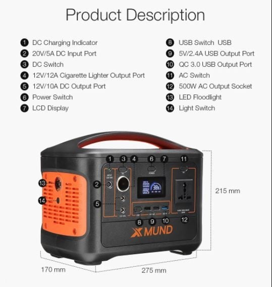 Portable Generator Charger Bank Power Station NZ Clearance Carousel 2