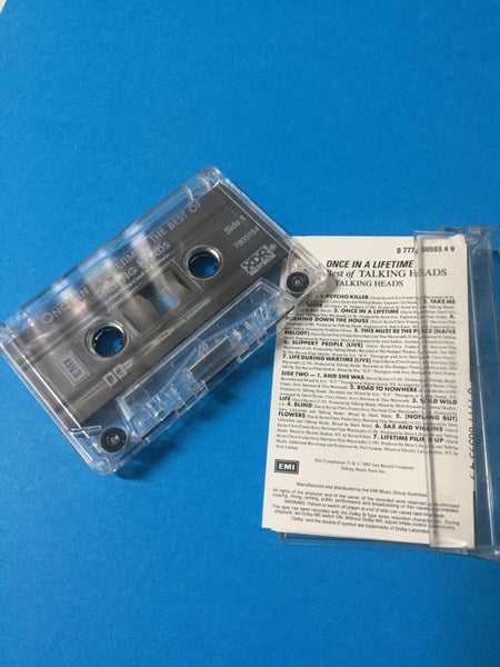 Talking Heads: Once In A Lifetime - The Best Of (Cassette) Carousel 3