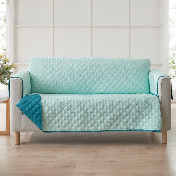 3 seater sofa cover - ideal for pet protection - jazz up an old couch ! Carousel 1