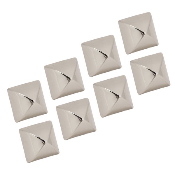 square pointed screw rivets screw rivets 20Pcs 12mm 4 Corner Pyramid Rivets Zinc Carousel 1